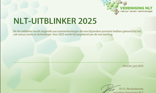Certificaat Uitblinker 2025 - VWO