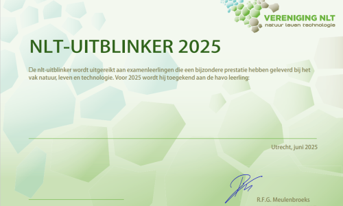 Certificaat Uitblinker 2025 - Havo